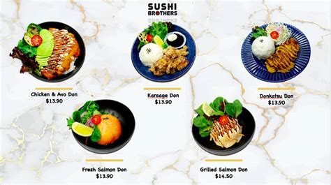 sushi brothers menu.